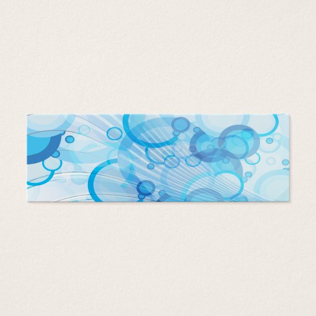 blaue Blasenwellen (Vorderseite)