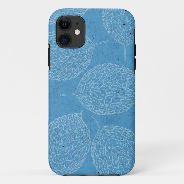 Blaue Blatt 2 iPhone 5 Case-Mate Identifikation Hülle (Rückseite)