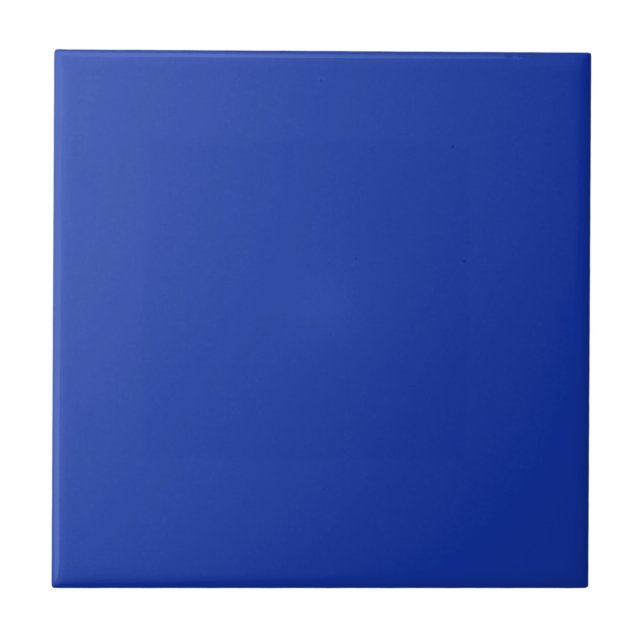 Blaue Blaue Fliese (Vorderseite)