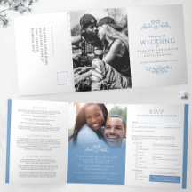 Blaue blaue Hochzeit