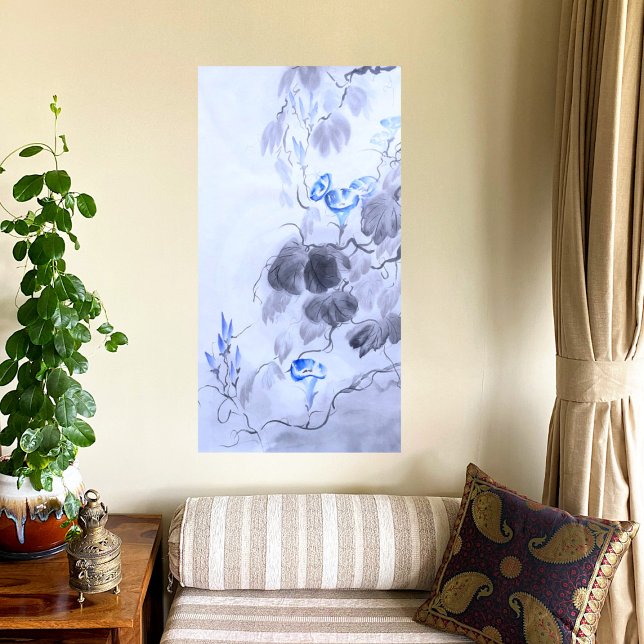 Blaue Blume Fotodruck (Von Creator hochgeladen)