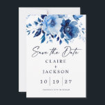 Blaue Blume Save The Date<br><div class="desc">Save the Date blauer Blume</div>