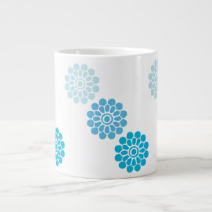 Blaue Blume Tasse
