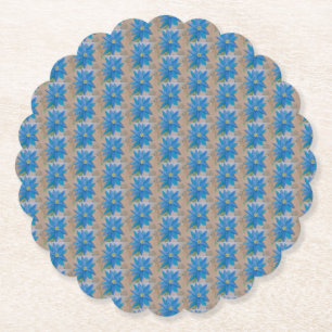 Blaue Blume Untersetzer