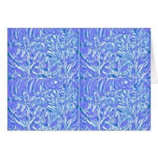 "Blaue Blumen" digitale Kunst durch Ní Bhroin
