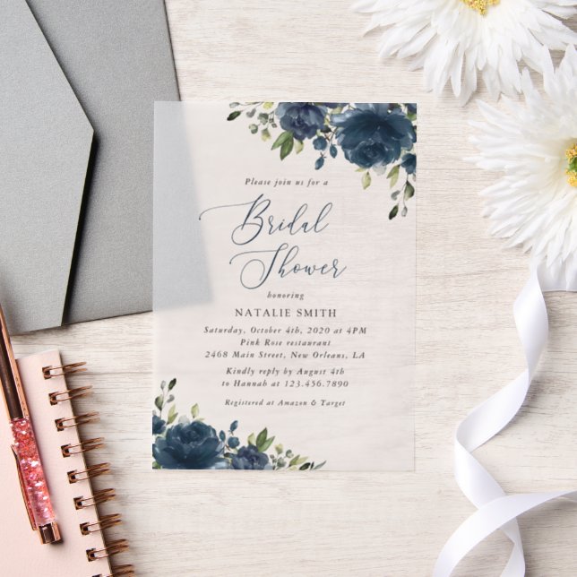 Blaue Blumen, Grünpflanzen, Boho, Brautparty (Hochzeit)