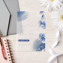 Blaue Blumen Hochzeitsfeiern