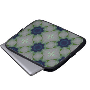 Blaue Blumen Laptop-Hülle Laptopschutzhülle