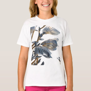 Blaue Blumen-Pflanze T-Shirt