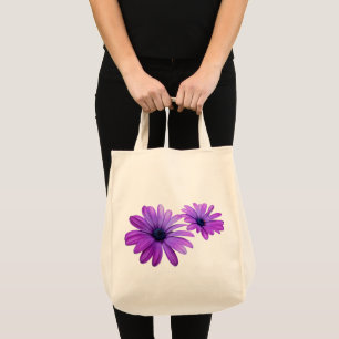 Blaue Blumen-Taschen-Tasche Wildlfower Tragetasche