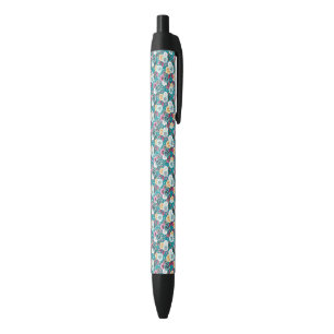 Blaue Blumen-Tintenstifte als Geschenke, Bürostift Kugelschreiber