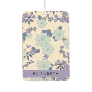 Blaue Blumen, violette Blumen, Blumen, Ihr Name Autolufterfrischer
