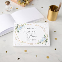 Blaue Blumen, weiße Blume, Boho, Brautparty