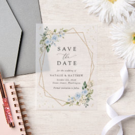 Blaue Blumen, weiße Blume, Hochzeiten speichern da