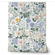 Blaue Blush Cottagecore Wildblume
