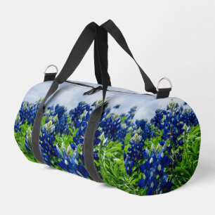 Blaue Blüten Bluebonnets Texas texanisch Floral Duffle Bag