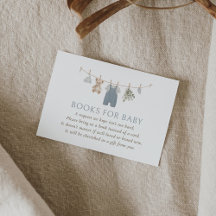 Blaue Boho-Kleidung für Babyjungen Bücher für Baby