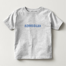 Blaue Buchstaben "Schnurrbart"
