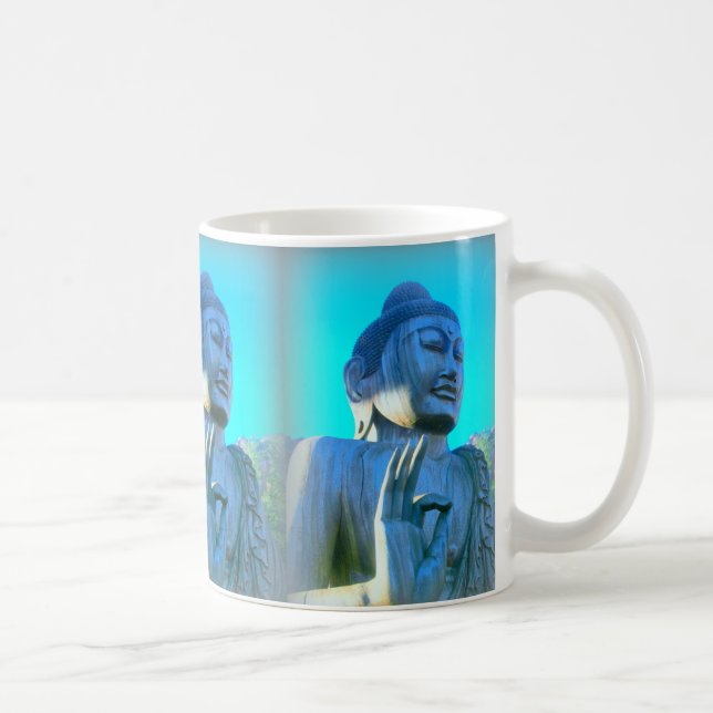 blaue buddhas kaffeetasse (Rechts)