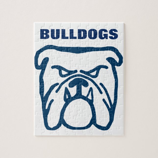 Blaue Bulldogge (Vertikal)