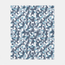 Blaue Camouflage Tarnmuster in Marinetönen