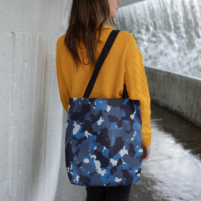 Blaue Camouflage Tasche (Von Creator hochgeladen)