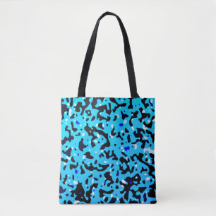 Blaue Camouflage Tasche