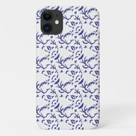 Blaue Chinoiserie-Blumen-Handyhülle Case-Mate iPhone Hülle