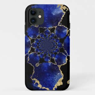 Blaue Christliche Kreuzschlitze Case-Mate iPhone Hülle