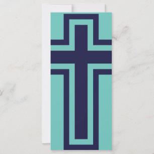 Blaue Christliche Kreuzung verschiedener Varianten