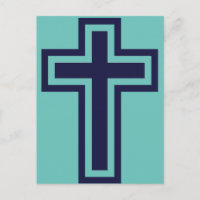 Blaue Christliche Kreuzung verschiedener Varianten