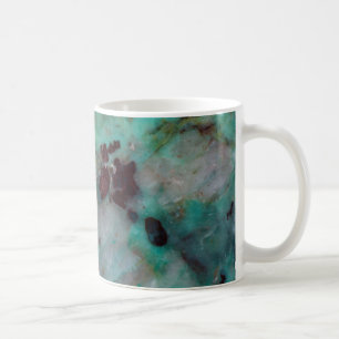 Blaue Chrysocolla-Jasper Kaffeetasse