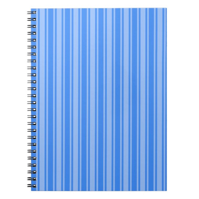 Blaue Creme Notizblock (Vorderseite)