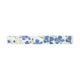 Blaue Dämmerungsblume Einladungsbanderole
