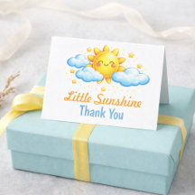 Blaue Danke-Baby-Shower-Handwerk-Party