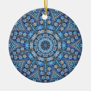 Blaue Dekoration