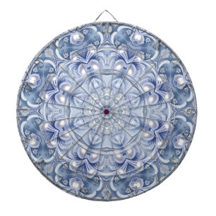 Blaue Dekorative Dartscheibe