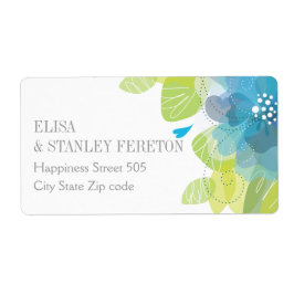 Blaue delikate Blume Hochzeit Blumen