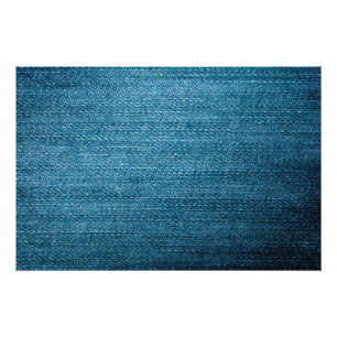 Blaue Denim-Jeans-Beschaffenheit für Hintergrund Fotodruck