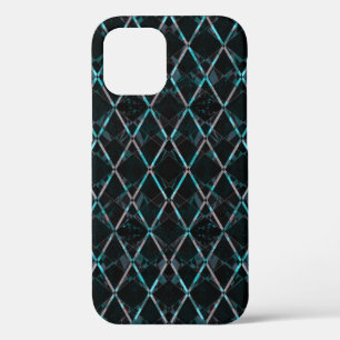 Blaue diamanttextur Case-Mate iPhone Hülle