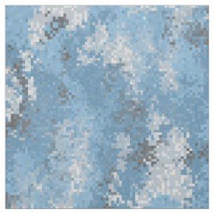 Blaue Digi Camouflage Stoff