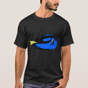 Blaue Doktorfische (Dory-Fisch) (Einfach) T-Shirt