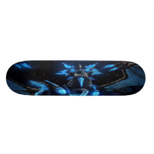blaue Drache-Skateboardplattform Skateboard