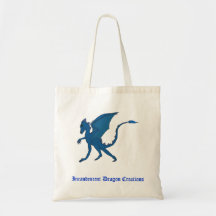 Blaue Drache-Tasche - durch IDC