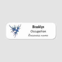 Blaue Drachendarstellung