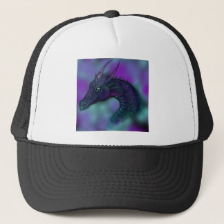 Blaue Drachewyvern-Drake-Drache-Fliegen-Flügel Truckerkappe