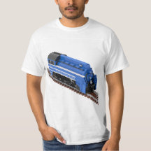 Blaue Druckluftlokomotive