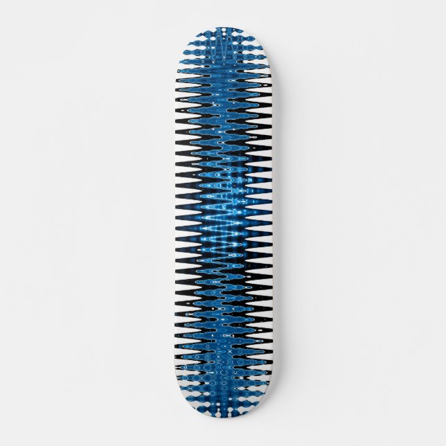 Blaue elektrische Skateboard (Vorne)