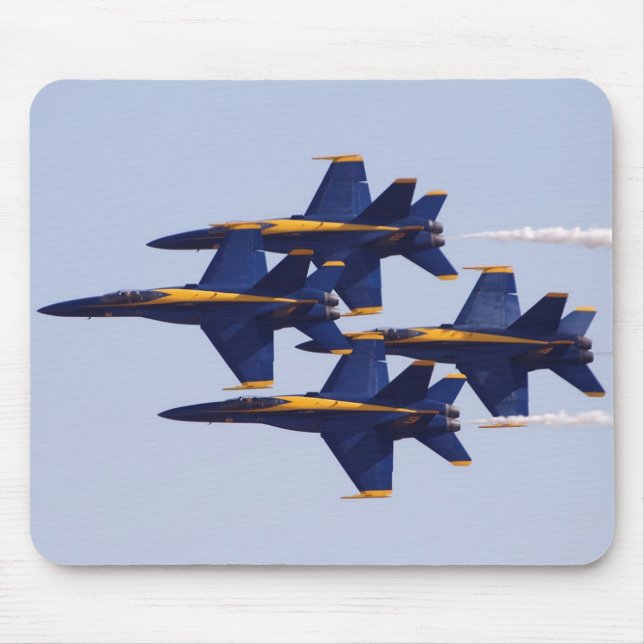 Blaue Engel Mousepad (Vorne)