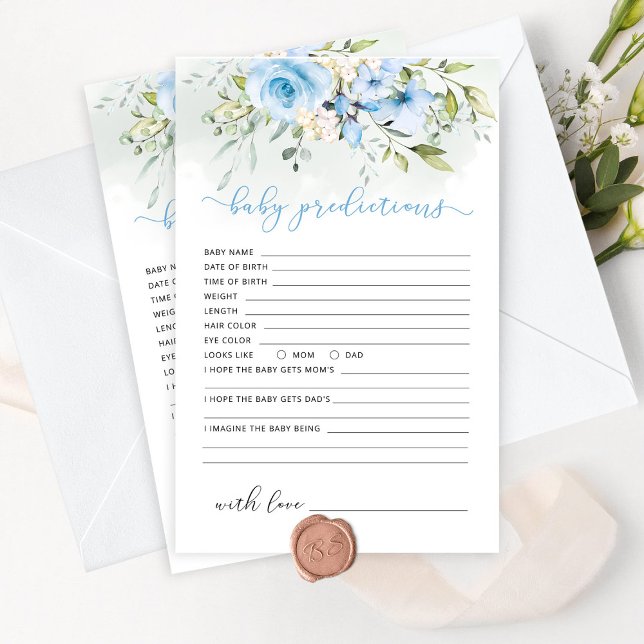 Blaue Eukalyptus-Babydusche (Von Creator hochgeladen)